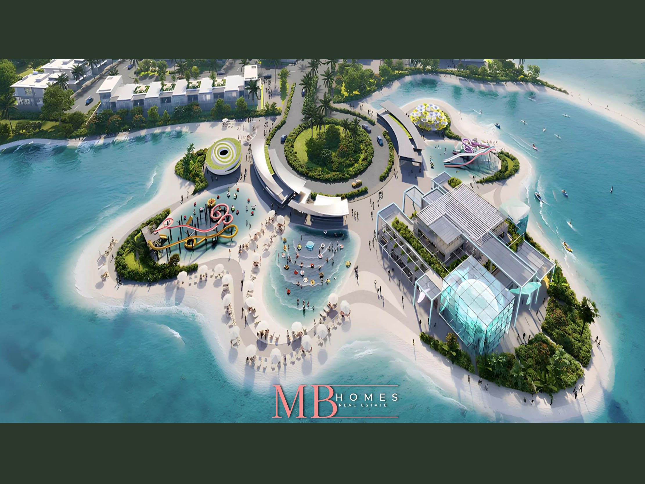 Villa In Maldives At Dubai Land, Damac Islands